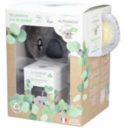 Alphanova Bébé Coffret Ma Première Eau de Senteur Bio 50ml + Peluche