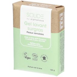 Alphanova Gel Lavant Solide Surgras | Peaux Sensibles