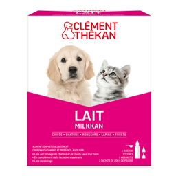 Clément Thékan Lait en Poudre Milkkan - Allaitement des Chiots et Chatons