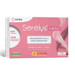 Sérélys MENO, Gélule, complément alimentaire à base de pollens et de vitamine E, bt 30