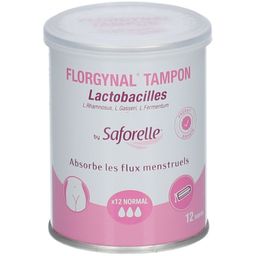 Saforelle® Florgynal® Tampon Probiotique sans applicateur Normal