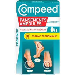 Compeed® - Assortiment Pansements Ampoules x10