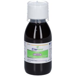 CLARIVER - Toux - Sans sucres - Toux sèche, grasse, irritative, allergique - Solution buvable - Flacon 120ml