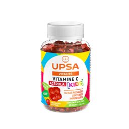 Complément alimentaire UPSA Vitalité Vitamine C Acérola Kids - 60 Gommes à mâcher