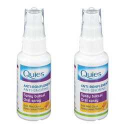 Quies spray anti-ronflement spray buccal miel citron