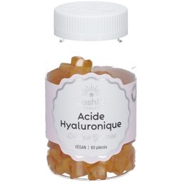 Lashilé Beauty - Compléments Alimentaires - Acide Hyaluronique - favoriser l'éclat et l'élasticité de la peau - Cure 1 mois - 60 Gummies - Fabrication Française