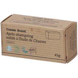 Comme Avant Après-shampoing solide à l'huile de chanvre