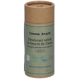 Comme Avant Déodorant solide au beurre de cacao - Eucalyptus globulus & Pin sylvestre