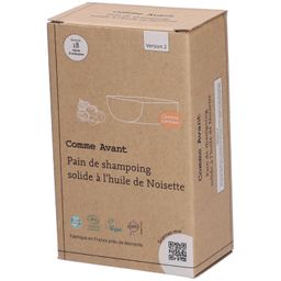 Comme Avant Pain de shampoing solide à l’huile de noisette