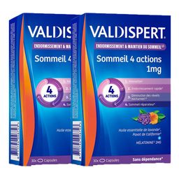 VALDISPERT® Mélatonine 4 Actions 1 mg