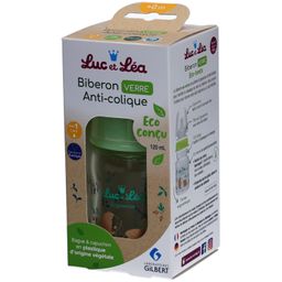 LUC ET LÉA Biberon anti-colique en verre