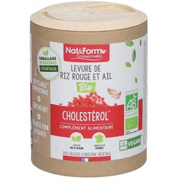Nat & Form Ecocert® Levure de Riz rouge & Ail Bio