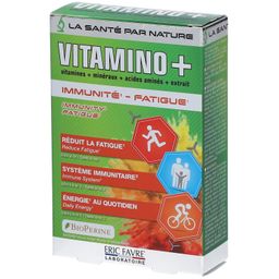 ERIC FAVRE Vitamino+ Immunité, fatigue, Multivitamines et minéraux