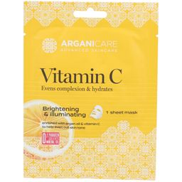Arganicare Masque en Tissu Vitamine C -10%* avec le code : AP1026