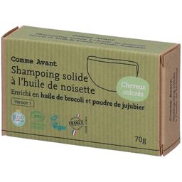 Comme Avant Shampoing solide à l'huile de brocolis (cheveux abîmés/blouclés)