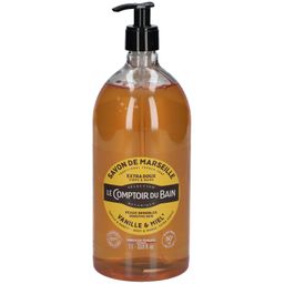 LE COMPTOIR DU BAIN Savon de marseille corps & mains - Vanille & Miel