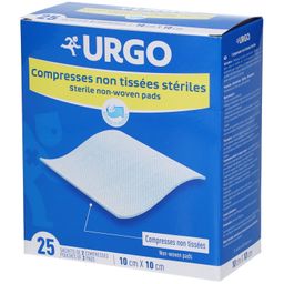 URGO Compresses non tissées stériles 10 x 10 cm