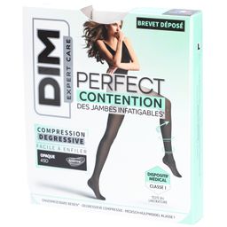 DIM Perfect Contention - Collants opaques 45D - Noir - Taille 4