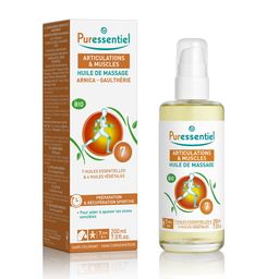 Puressentiel Huile de Massage BIO Effort Musculaire Arnica - Gaulthérie