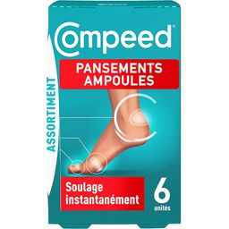 Compeed® - Assortiment Pansements Ampoules x6