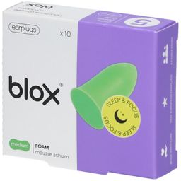 blox® Gamme Sleep & Focus - Mousse Medium Verte