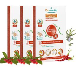 Puressentiel Patchs chauffants Pure Heat® Articulations & Muscles aux 14 huiles essentielles