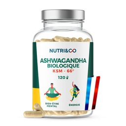 NUTRI&CO Ashwagandha Biologique Gélules