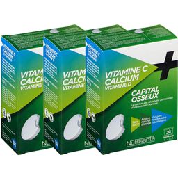 Nutrisanté CAPITAL OSSEUX Vitamine C, Calcium, Vitamine D