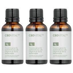 CBD VITAL Gouttes pour le sommeil au chanvre