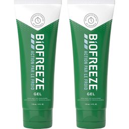 Biofreeze - Lot de 2 Tubes de Gel Action par le Froid - Soulage les douleurs musculaires et articulaires - 2 x 118ml