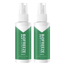 Biofreeze - Lot de 2 Spray Action par le Froid - Soulage les douleurs musculaires et articulaires - 2 x 118ml