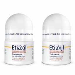 ETIAXIL Détranspirant Aisselles Peaux Sensibles Confort + - Roll-on 15ml