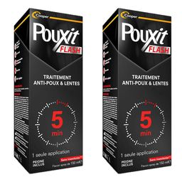 PouXit Flash Traitement Antipoux & Lentes Spray