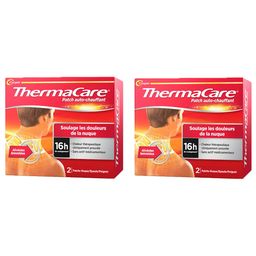 Thermacare Patch Auto-Chauffant Nuque - 2 Boîtes de 2