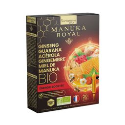 Santarome Manuka Royal – Énergie bio avec gingembre, guarana et acerola
