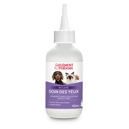 Clément Thékan Lotion Nettoyante pour les Yeux pour Chiens et Chats - Soin des Yeux