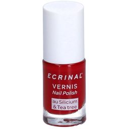 ECRINAL® Vernis au Silicium & Tea Tree - Rouge Passion