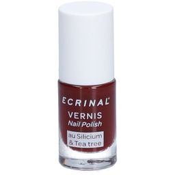 ECRINAL® Vernis au Silicium & Tea Tree - Rouge Cerise