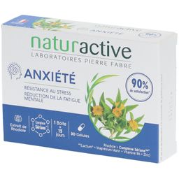 Naturactive Anxiety – Complexe anti-stress à base de rhodiole et Lactium