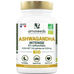amoseeds ASHWAGANDHA KSM-66™ BIO, 5% WITHANOLIDES