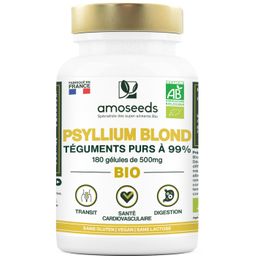 amoseeds PSYLLIUM BLOND BIO, TÉGUMENTS PURS À 99%