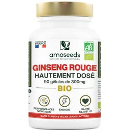 amoseeds GINSENG ROUGE BIO, HAUTEMENT DOSÉ