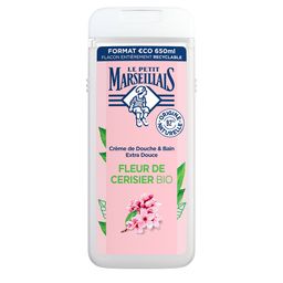 Le Petit Marseillais Crème de Douche & Bain Extra Douce Fleur de Cerisier BIO