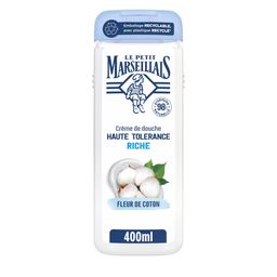 Le Petit Marseillais Crème de douche Haute Tolérance Riche Fleur de Coton