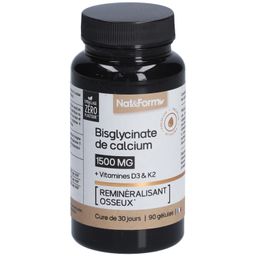 Nat&Form Bisglycinate de calcium en gélules