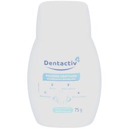 GILBERT Dentactiv 4 Poudre dentaire au bicarbonate de sodium & Bromélaïne