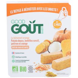 Good Goût Le Bâtonnet Orange Patate Douce Lentilles Corail Potiron et Courge