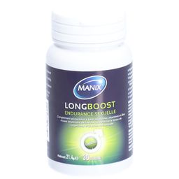 Manix LongBoost complément endurance sexuelle ginseng livèche