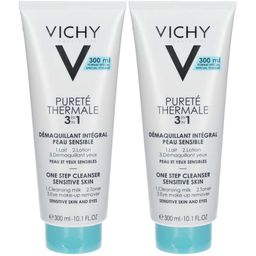 VICHY Pureté Thermale Démaquillant intégral 3 en 1 Peaux sensibles 300ml