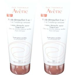 Avene Fluide Démaquillant 3 en 1